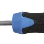Högert TORX csavarhúzó hatszögű, kétkomponensű markolat, T8x75 mm, S2 acélötvözet HT1S051 Biztonságos fizetés
