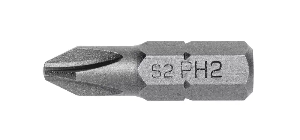 Végkiárusítás Högert Csavarhúzó BIT, PH2, 25 mm, acél HT1S302