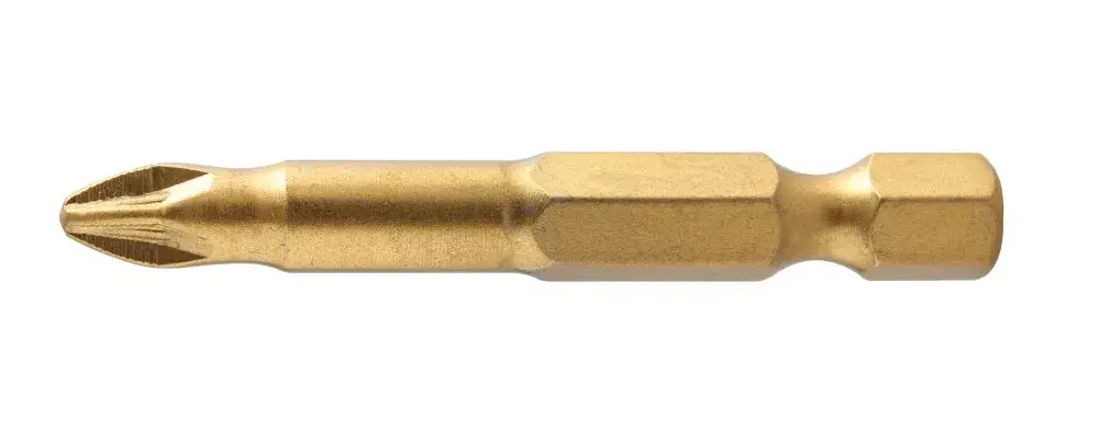 Högert Csavarhúzó BIT, PZ2 50 mm, acél S2 titán-nitrid bevonatúHT1S395 Akció