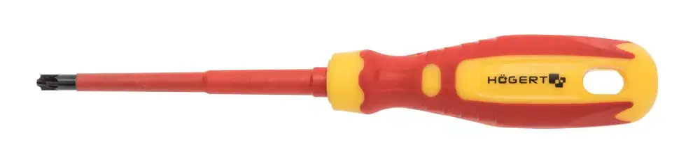 Ne maradj le Högert Csavarhúzó szigetelt csillag, Phillips, PZ2/SL6, 1000V, 100 mm, CrMo acélötvözet HT1S977-1