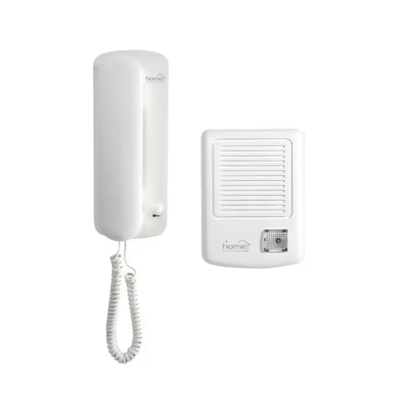 Home DP 01 vezetékes kaputelefon szett, kétvezetékes rendszer, kiváló hangátvitel, integrált kapunyitó elektronika, könnyű üzembe helyezés, DP_01 Ajánlat