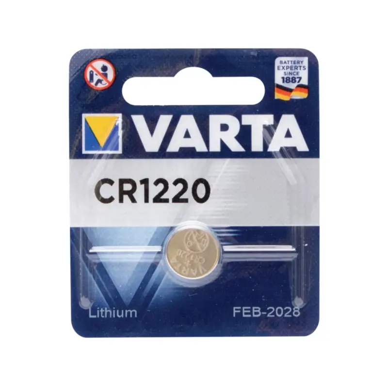 VARTA CR1220 gombelem, lítium, CR1220, 3V, 1 db/csomag, VARTA_CR1220 Rendeld meg most