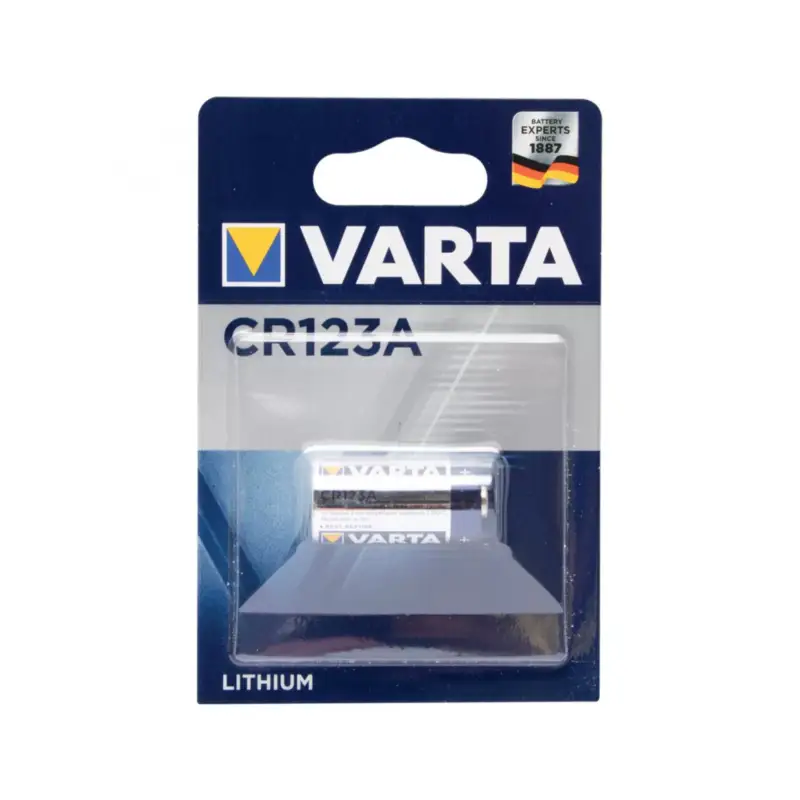 VARTA CR123 elem, lítium, CR123, 3V, 1 db/csomag, VARTA_CR123 Kihagyhatatlan ajánlat