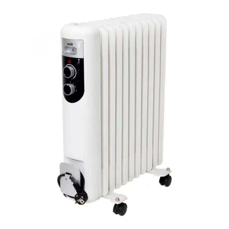 Home FKOS 11 M elektromos olajradiátor, 800W/1200W/2000W, 11 tagú, fehér, FKOS_11_M Olcsóbb