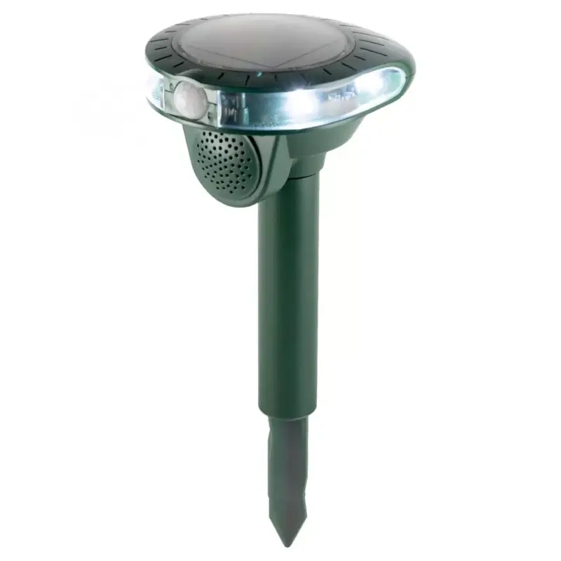 Kihagyhatatlan ajánlat Home AR 01 állatriasztó karó, PIR mozgásérzékelő, ultrahang, fényjelzés, 13 - 60 kHz, napelem, AR_01