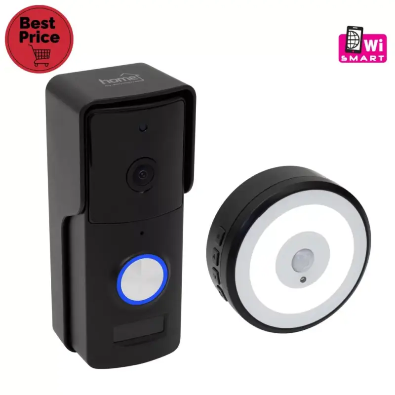 Szezonális akció Home DPV WIFI 100 5 az 1-ben smart videó kaputelefon szett, vezeték vélküli, Tuya platform, megfigyelő kamera, riasztó funkció, IP54 védettség, DPV_WIFI_100