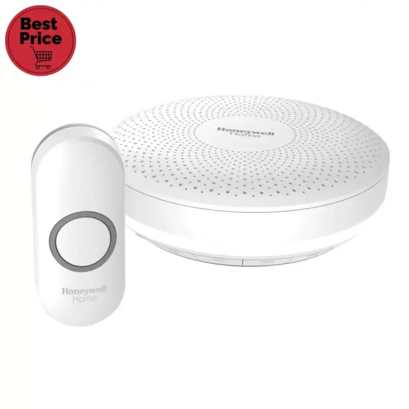 Honeywell Home DCR313N vezeték nélküli csengő, 150m hatótáv, 84 dB, 6 dallam, LED jelzőfény, IP55, 868 MHz, DCR313N Vedd meg online