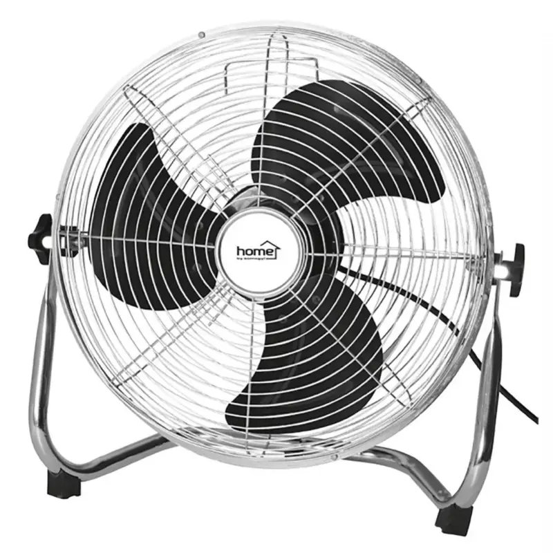 Home PVR 35 padlóventilátor, 60 W, 3 fokozat, 35 cm-es lapátátmérő, állítható fejdőlésszög, fém lapátok, fém rács, PVR_35 Vásárlói kedvenc