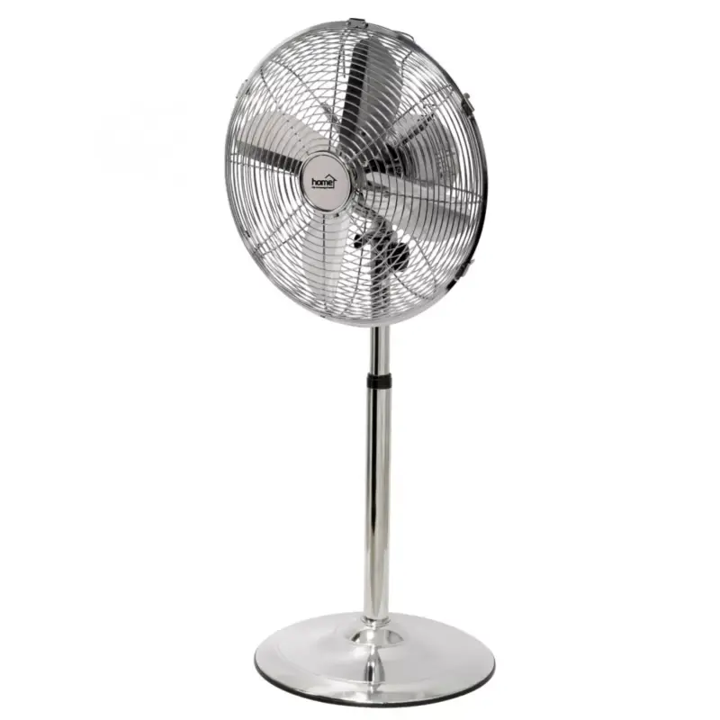 Home SFS 40 álló fém ventilátor, 50 W, 3 fokozat, 40 cm-es lapátátmérő, fém lapátok, 85°-os oszcillálás, SFS_40 Biztonságos vásárlás