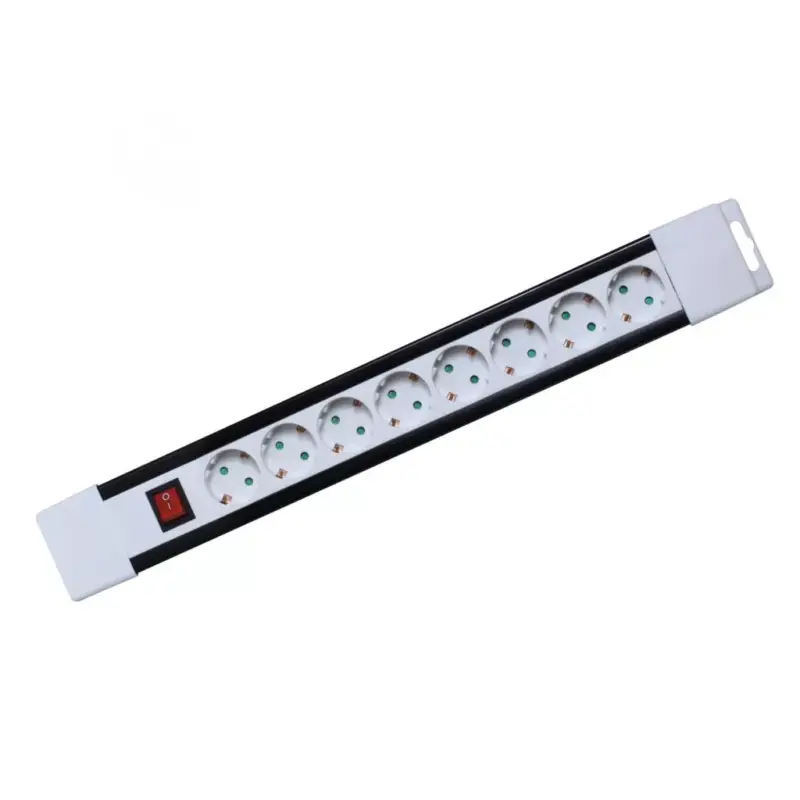 Home PNV 08K/WH hálózati elosztó, 2 m, H05VV-F 3G1,0 mm2 kábel, kapcsolós, IP20 kivitel, 8 aljzat gyermekvédelemmel, max. 3500W, fehér, felakasztható Vedd meg online