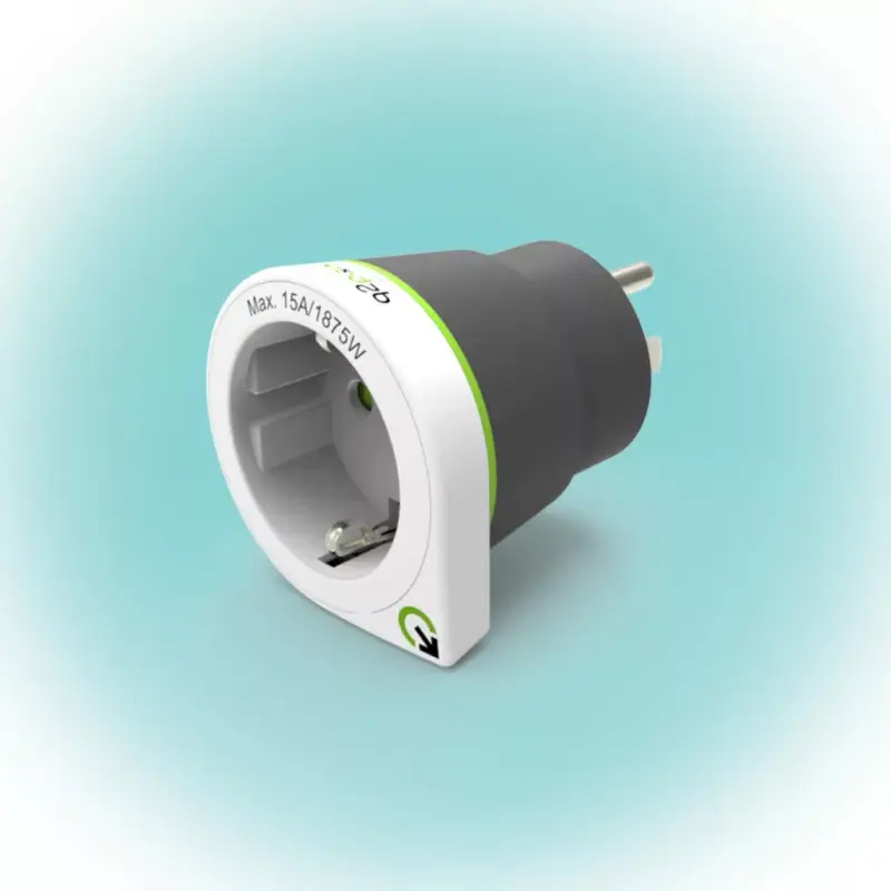 Azonnali szállítás Q2POWER 1.200110 utazóadapter, Europe to USA, indulási ország: EUROPE, célország: USA
