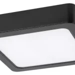 Vedd meg online Rábalux 71202 Shaun2 Beltéri lámpa Ráépíthető és Beépíthető lámpa fekete, fehér LED 15, természetes fehér (3500-5000 K), IP20