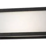 Legkelendőbb Rábalux 77099 Lublin Kültéri lámpa Kültéri fali lámpa fekete, fehér LED 10, természetes fehér (3500-5000 K), IP54