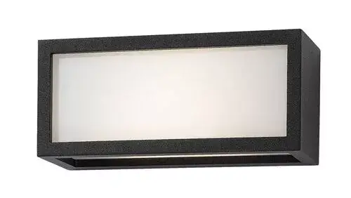 Legkelendőbb Rábalux 77099 Lublin Kültéri lámpa Kültéri fali lámpa fekete, fehér LED 10, természetes fehér (3500-5000 K), IP54