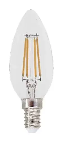 Rábalux 79047 Filament-LED Fényforrás Filament-LED átlátszó, természetes fehér (3500-5000 K), IP20 Szuper akció