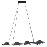Népszerű Rábalux 72218 Odiss Beltéri lámpa Függeszték fekete, fehér LED 36, meleg fehér (2700-3000K), IP20