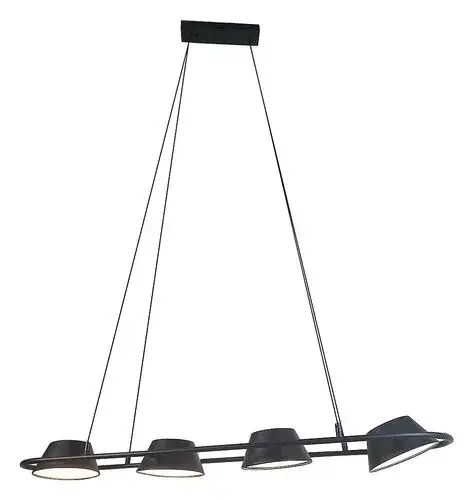 Népszerű Rábalux 72218 Odiss Beltéri lámpa Függeszték fekete, fehér LED 36, meleg fehér (2700-3000K), IP20
