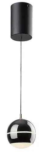 Rábalux 72246 Maelo Beltéri lámpa Függeszték fekete, fehér LED 6, természetes fehér (3500-5000 K), IP20 Biztonságos fizetés