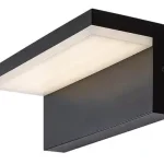 Rábalux 77092 Zaragoza Kültéri lámpa Kültéri fali lámpa fekete, fehér LED 10, természetes fehér (3500-5000 K), IP54 Végkiárusítás