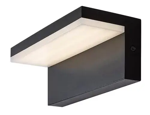 Rábalux 77092 Zaragoza Kültéri lámpa Kültéri fali lámpa fekete, fehér LED 10, természetes fehér (3500-5000 K), IP54 Végkiárusítás