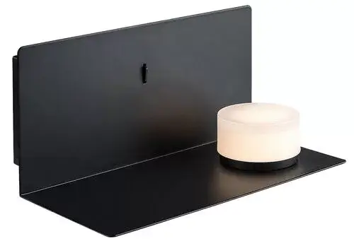 Rábalux 71058 Aranzo Beltéri lámpa Fali lámpa fekete, fehér LED 6, meleg fehér (2700-3000K), IP20 Azonnali szállítás
