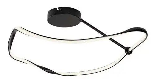 Rábalux 71094 Mirossi Beltéri lámpa Mennyezeti lámpa fekete, fehér LED 38, természetes fehér (3500-5000 K), IP20 Kedvezmény
