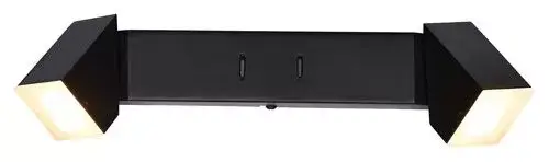 Ne maradj le Rábalux 71271 Kessy Beltéri lámpa Fali lámpa fekete, fehér LED 8, meleg fehér (2700-3000K), IP20