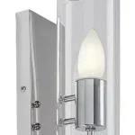 Gyors kiszállítás Rábalux 75029 Teodoro Beltéri lámpa Fürdőszobai lámpa króm, átlátszó E14 1x MAX 12, IP44