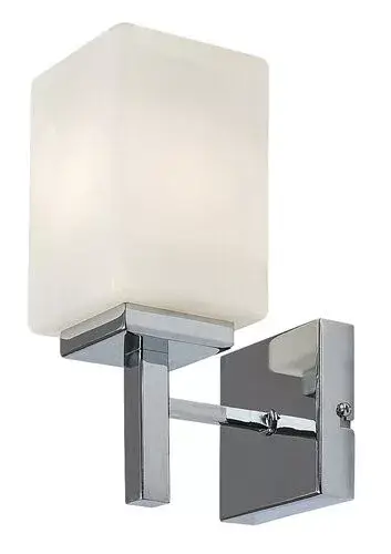 Rábalux 71059 Zenkai Beltéri lámpa Fali lámpa króm, fehér E14 1X MAX 10, IP44 Vedd meg most