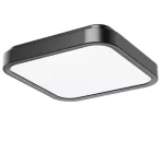 Csak ma Rábalux 71255 Samira Beltéri lámpa Ráépíthető és Beépíthető lámpa fekete, fehér LED 18, természetes fehér (3500-5000 K), IP44