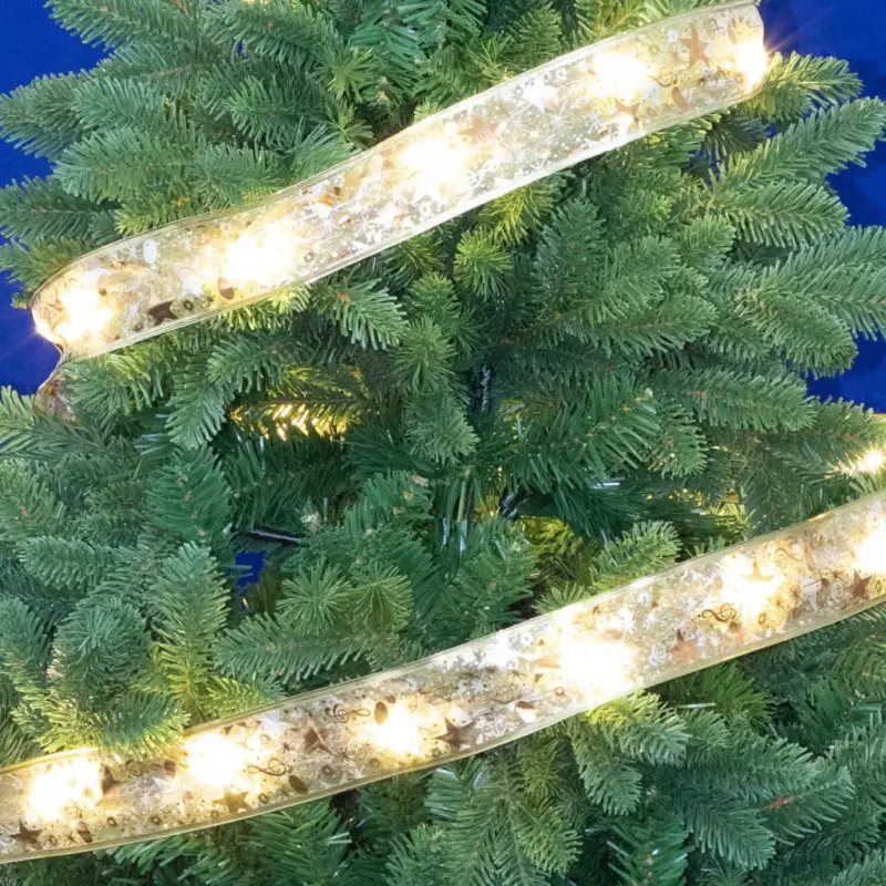 Akció Home RLS5WW mintás LED szalag, 50 db micro LED, kül- és beléri kivitel, 5 m, ismétlődő időzítés, 8 funkció, elemes