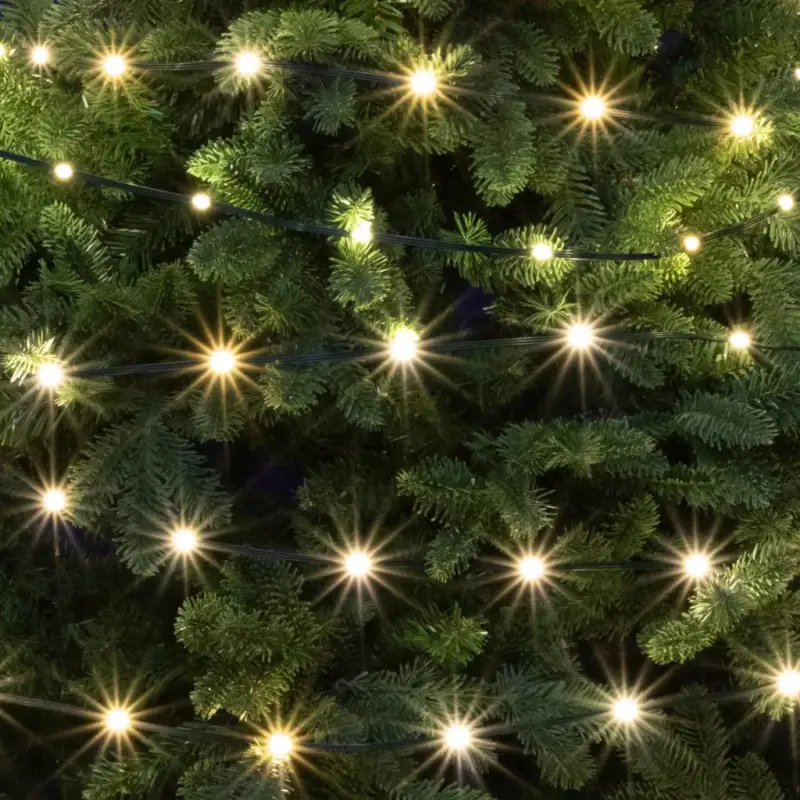 Home LED508DWW DOT LED-es fényfüzér, kül- és beltéri kivitel, 500 db melegfehér LED, 8 világítási mód, 50 m füzérhossz Outlet