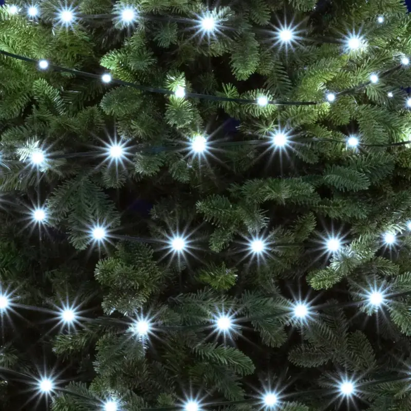 Home LED308DWH DOT LED-es fényfüzér, kül- és beltéri kivitel, 300 db hidegfehér LED, 8 világítási mód, 30 m füzérhossz Kiárusítás