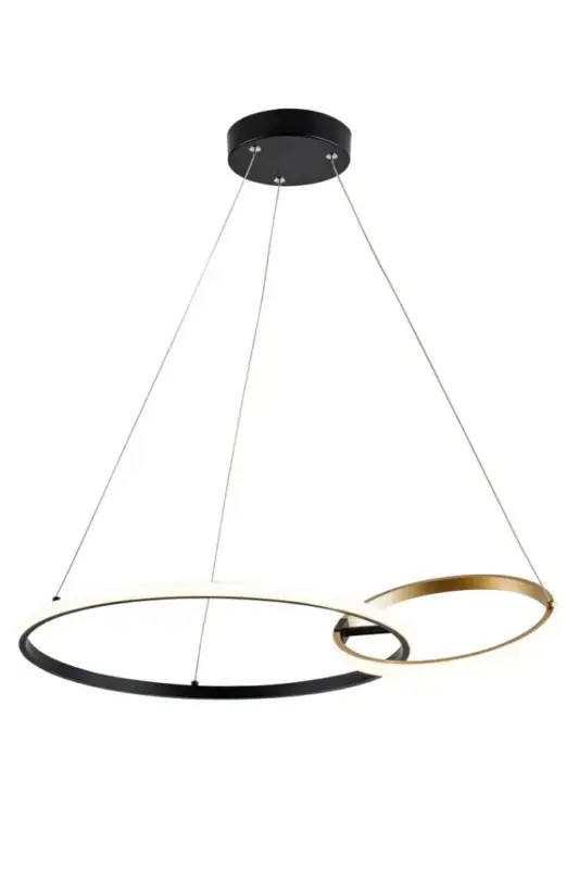 Rábalux RBL72296 Emilion Beltéri lámpa Függeszték fekete/ arany, fehér LED 36 IP20 Különleges ajánlat