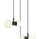 Rábalux RBL72300 Lition Beltéri lámpa Függeszték fekete, fehér G9 6x MAX 28 IP20 Biztonságos fizetés