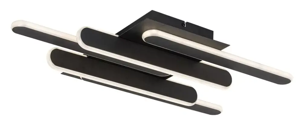 Rábalux RBL71050 Sindri Beltéri lámpa Mennyezeti lámpa fekete, fehér LED 36 IP20 Expressz kézbesítés