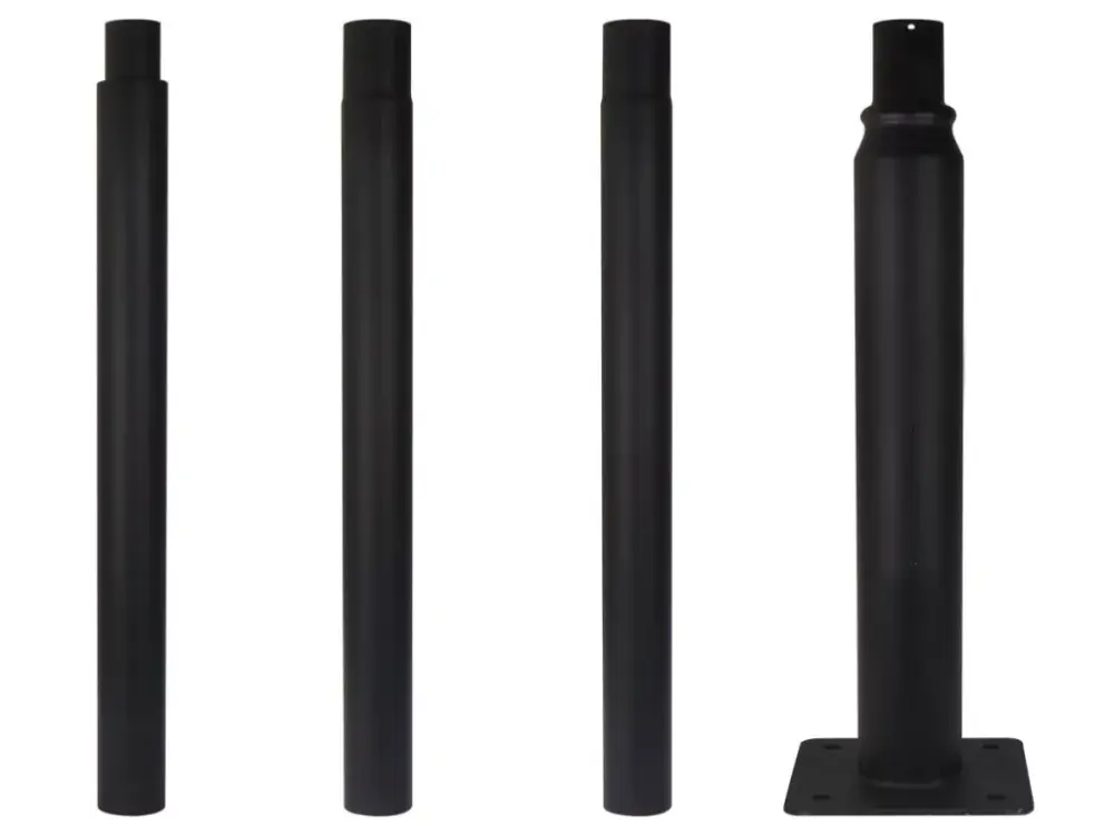 Rendeld meg most LEDline Lighting split pole 4m fekete horganyzott acél oszlop 4000mm 4x1m LL-206618 LL-206618 LED line