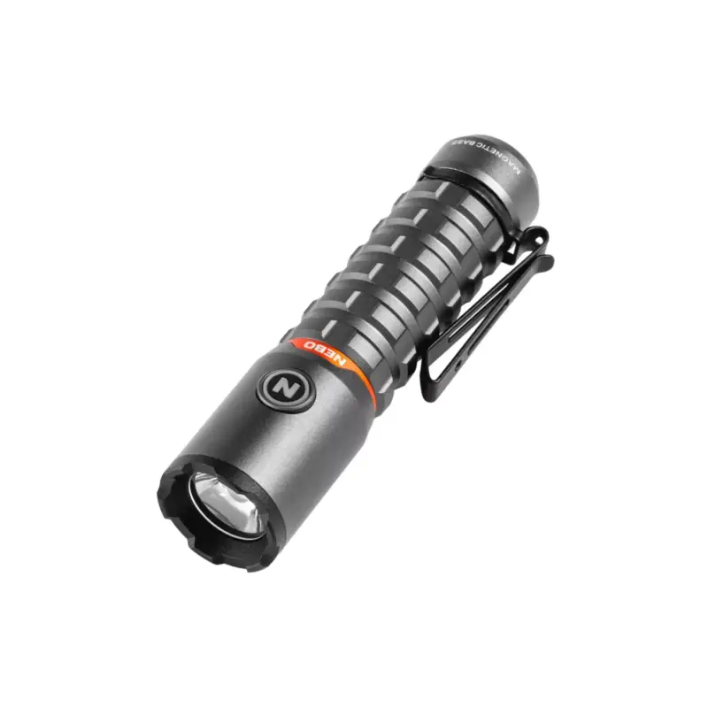 Szuper akció NEBO NEB-FLT-0033-G Torchy 2k HD zseblámpa, 2000 Lumen, akkumulátoros, víz-, és ütésálló, övcsipesz