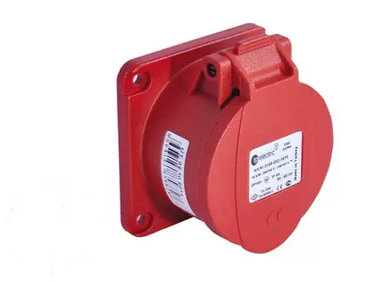 Azonnal elérhető TP Electric 5x16A - Beépíthető dugalj (rugós - gyors bekötésű) IP44 75x75 egyenes 3005-322-1675