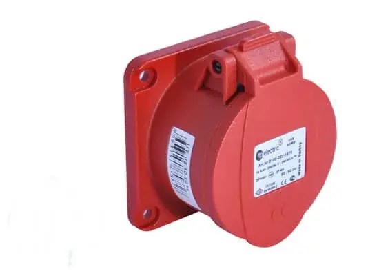 TP Electric 4x16A - Beépíthető dugalj (rugós - gyors bekötésű) IP44 75x75 egyenes 3022-322-1675 Alacsony ár