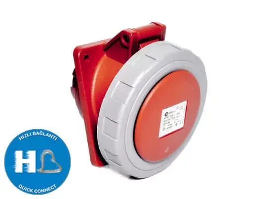 Ajánlat TP Electric 4x32A - Dugalj beépíthető (rugós - gyors bekötésű) IP67 3027-309-1600