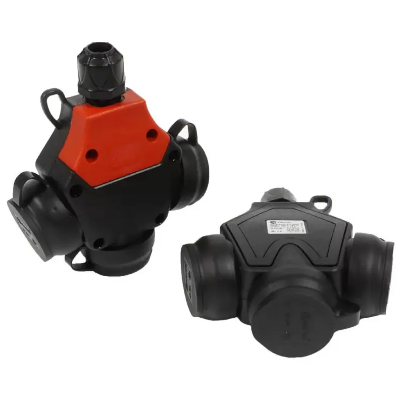 TP Electric Gumi dugalj 3-as csapfedeles 16A piros 3×2P+F (3fázishoz) (4db/doboz) 3101-315-0300 Ajánlat