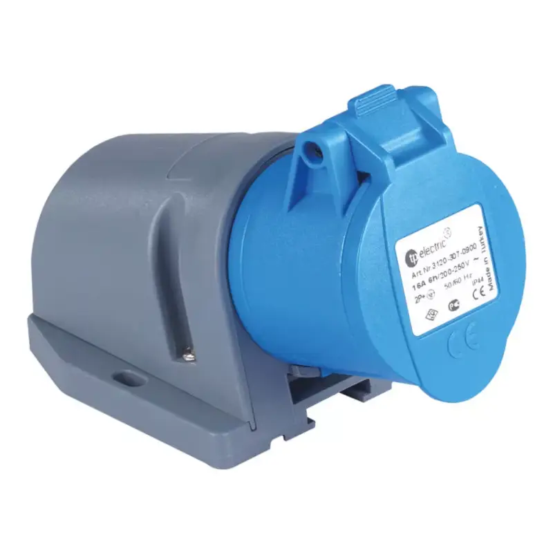 TP Electric 3x16A - Felületre rögzíthető dugalj- 83x90 alap (IP44) 3120-307-0900 Kedvezmény