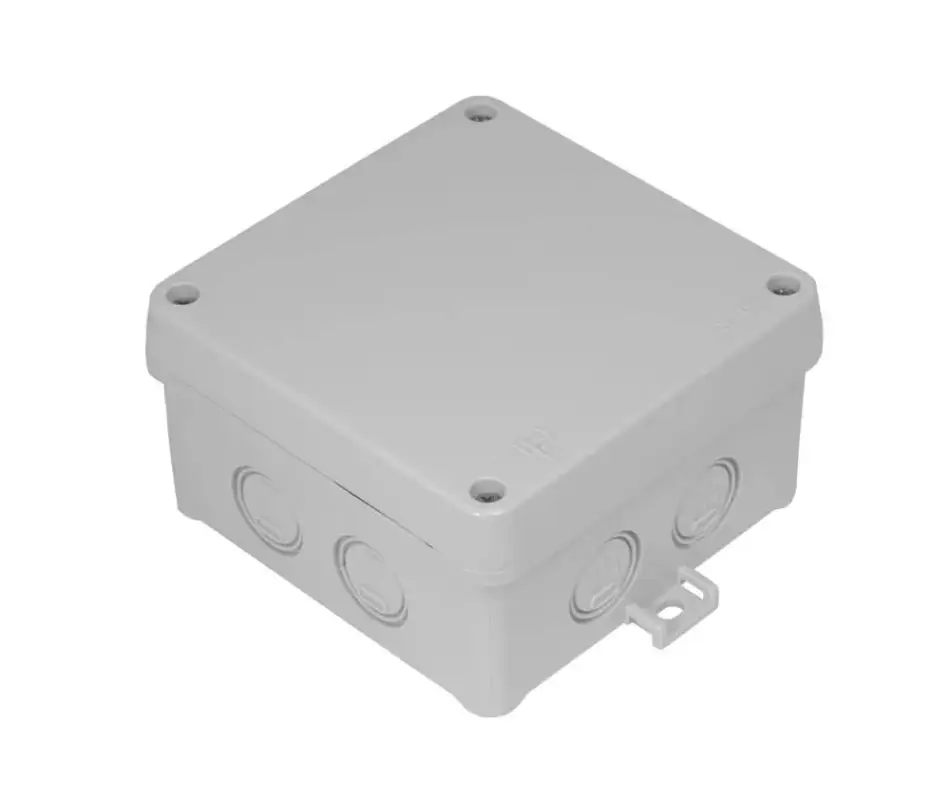 TP Electric Kötődoboz 100x100x60mm IP67 perforált oldalfal 3309-206-0600 Gyors szállítás