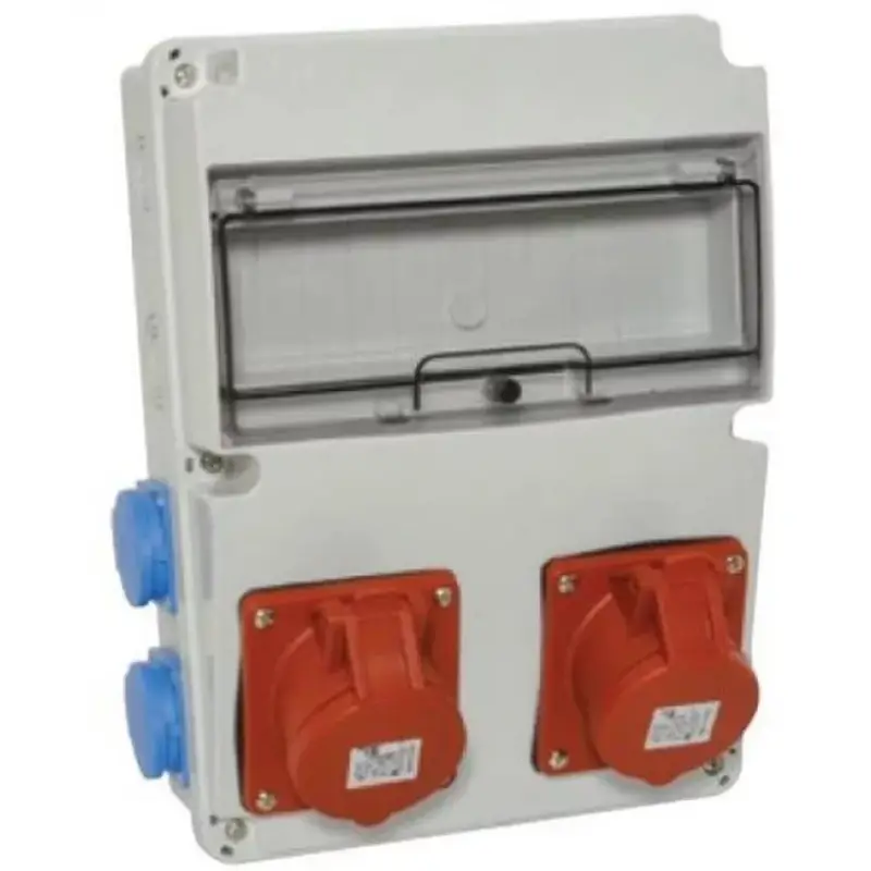 Ajánlat TP Electric Ipari doboz szerelt 220x300-1x(5P16A)+1x(5P32A)+4x(2P+F)oldalsó IP44 3320-004-5700