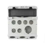 TP Electric Üres ipari doboz 300x340 , IP44, 14 modulos, 6x(2P+F)+1x(83x90)+3x(75x75) szerelevényekhez3630-000-0000 Árengedmény