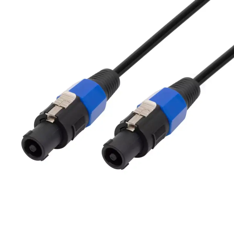 Biztonságos fizetés SAL SPEAKON5 hangfalkábel, Speakon dugó / Speakon dugó, 5 méter, 7.2mm, 2x1.5mm2, réz vezeték