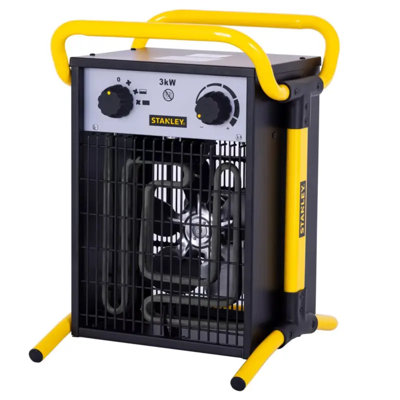 STANLEY SXJH203000E fűtőtest, 3000 W, 2 fokozat, fém ház, termosztát, IPX4 védelem, túlmelegedés elleni védelem Olcsó
