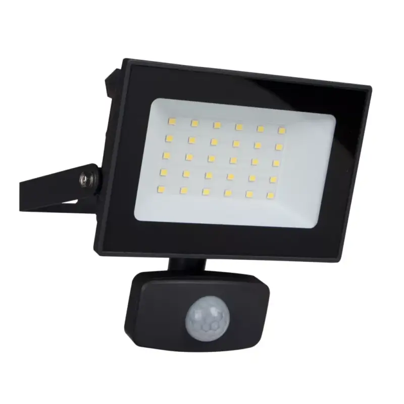 GAO 48989 falra szerelhető LED fényvető, 30 W, 3300 lumen, mozgásérzékelő, kül- és beltéri kivitel Azonnal elérhető