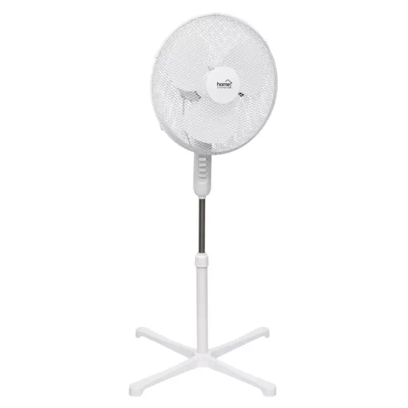 HOME SF42WH álló ventilátor, 45 W teljesítmény, 3 fokozat, oszcillálás, 40 cm-es lapátátmérő, fehér színű Gyors szállítás